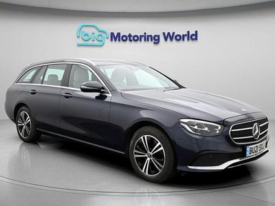 Used Mercedes E200 184 HP (135 kW) 2021 Blue Estate
