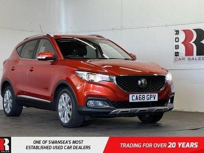 Used MG ZS Excite 106 HP (77 kW) 2018 Orange SUV