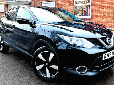 Used Nissan Qashqai N-TEC 110 HP (80 kW) 2015 Black SUV