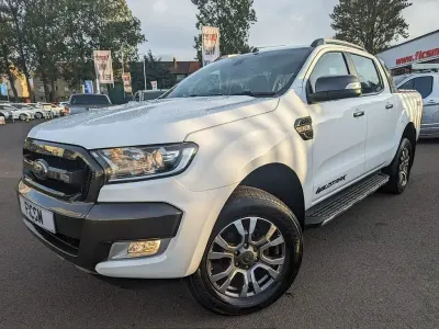 Begagnad Ford Ranger Wildtrack 197 HK (144 kW) 2018 Vit Pickup