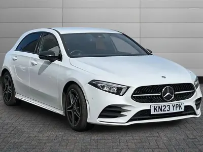 Używany Mercedes A200 Executive 163 KM (119 kW) 2023 Biały Hatchback