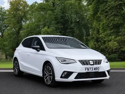 Used Seat Ibiza XCELLENCE 110 HP (80 kW) 2023 White Hatchback