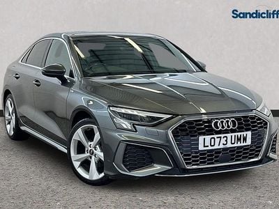 Used Audi A3 S-Line 110 HP (80 kW) 2023 Grey Sedan