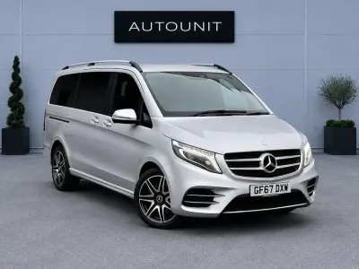 Used Mercedes V250 AMG line 190 HP (139 kW) 2018 Silver MPV
