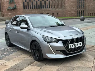 Used Peugeot 208 Allure Premium 75 HP (55 kW) 2020 Grey Hatchback