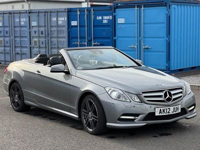 Silver Used 2012 Mercedes E220 Cabriolet | £4,395 (Fair price)