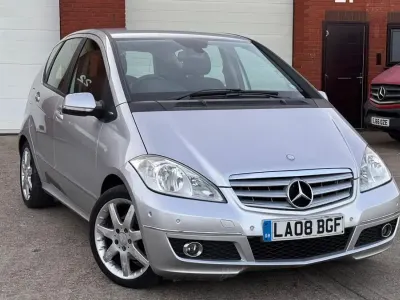 Used Mercedes A150 Avantgarde 95 HP (69 kW) 2008 Silver Hatchback