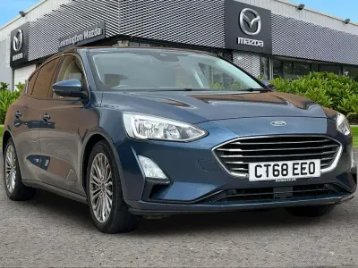 Używany Ford Focus Titanium X 125 KM (91 kW) 2018 Niebieski Hatchback