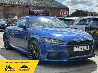 Używany Audi TT S-Line 184 KM (135 kW) 2015 Niebieski Coupe