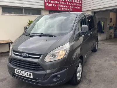 Used Ford Transit Custom Limited 170 HP (125 kW) 2016 Grey Van