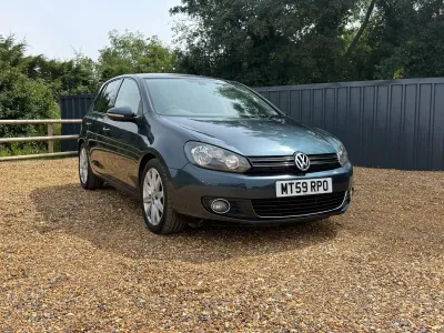Used VW Golf VI GT 2009 Blue Hatchback