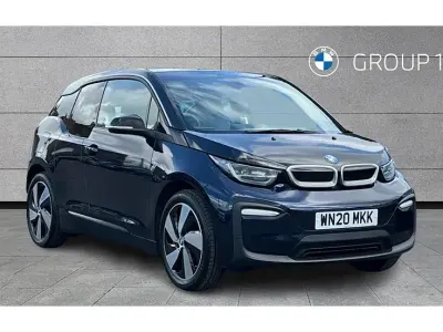 Used BMW i3 Comfort Edition 125 kW (170 HP) 2020 Imperial blue with frozen grey highlight Hatchback