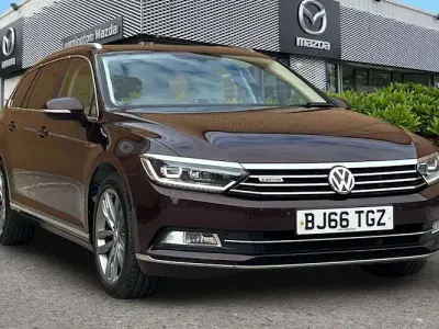 Used VW Passat GT 241 HP (177 kW) 2016 Red Estate