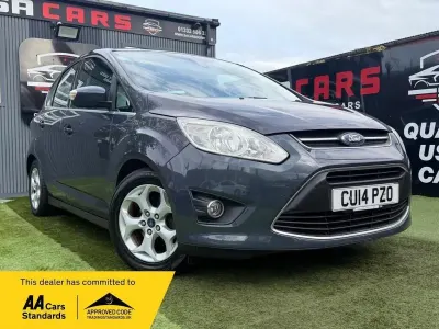 Begagnad Ford C-MAX Zetec 2014 Blå Minibuss