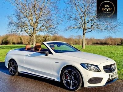 White Used 2017 Mercedes C43 AMG Premium Plus Cabriolet | £20,785 (Super price)