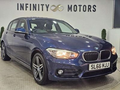 Blue Used 2016 BMW 118 Sport Line Hatchback | £8,200 (Fair price)