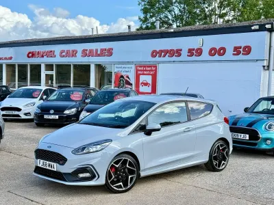 Used Ford Fiesta ST 200 HP (147 kW) 2018 Silver Hatchback