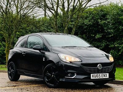 Used Vauxhall Corsa Edition 100 HP (73 kW) 2015 Black Hatchback