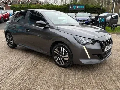 Used Peugeot 208 Active+ 102 HP (75 kW) 2023 Grey Hatchback