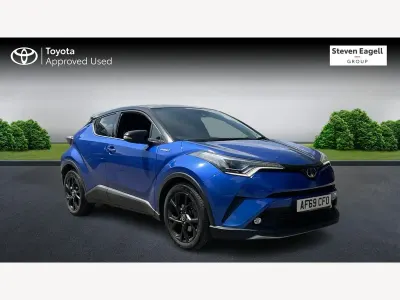 Used Toyota C-HR 122 HP (89 kW) 2019 Blue SUV