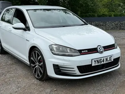 Used VW Golf VII GTD 2014 White Hatchback