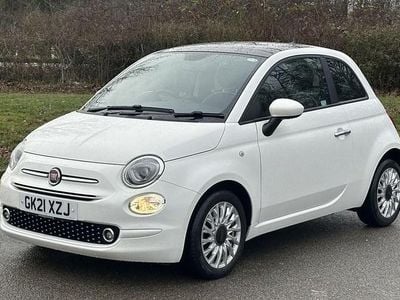 White Used 2021 Fiat 500 Lounge Hatchback | £8,000 (Good price)