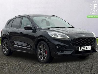 Black Used 2021 Ford Kuga ST-Line SUV | £15,999 (Good price)