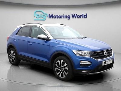 Used VW T-Roc Active 150 HP (110 kW) 2021 Blue SUV