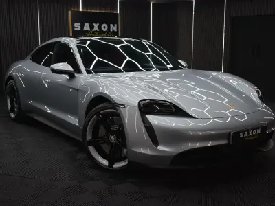 Used Porsche Taycan Performance Package 350 kW (476 HP) 2023 Silver Sedan
