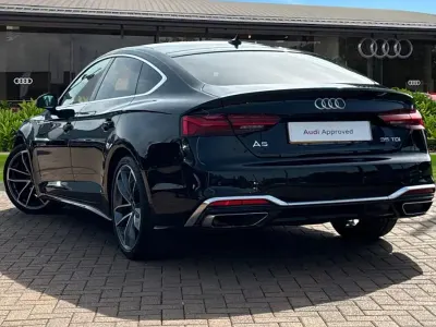 Used Audi A5 S-Line 163 HP (119 kW) 2023 Black Coupe