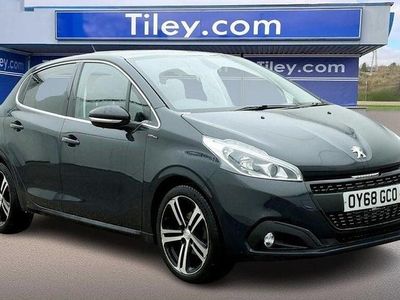 Used Peugeot 208 GT-line 110 HP (80 kW) 2018 Grey Hatchback