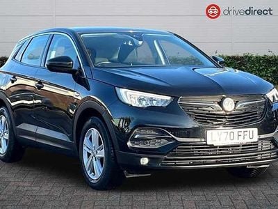 Used Vauxhall Grandland X S 131 HP (96 kW) 2021 Black SUV