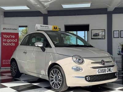 Used Fiat 500C Collezione 69 HP (50 kW) 2018 Beige Cabriolet