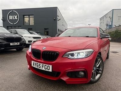 Red Used 2015 BMW 220 M Sport Coupe | £10,980 (Fair price)