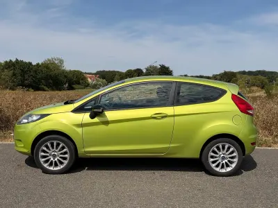 Used Ford Fiesta Style 82 HP (60 kW) 2009 Green Hatchback