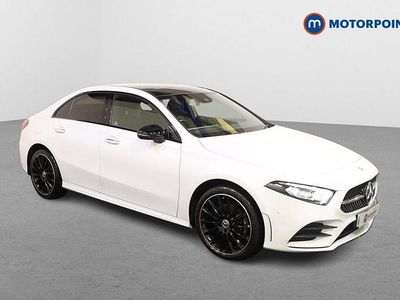 White Used 2022 Mercedes A250 AMG Line Premium Plus Sedan | £22,849 (Expensive)