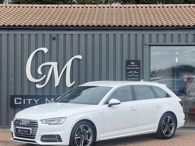 Used Audi A4 S-Line 190 HP (139 kW) 2017 White Estate
