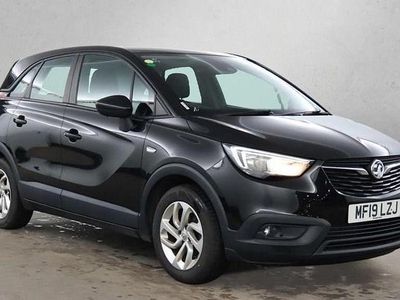 Used Vauxhall Crossland X 83 HP (61 kW) 2019 Black SUV