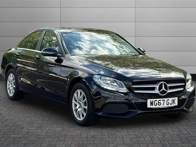 Second-hand Mercedes C200 SE 184 CP (135 kW) 2017 Negru Berlinǎ
