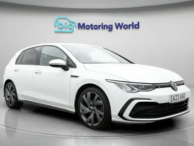 Used VW Golf VIII R-line 150 HP (110 kW) 2023 White Hatchback