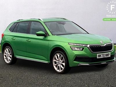 Used Skoda Kamiq SE L 116 HP (85 kW) 2020 Green SUV
