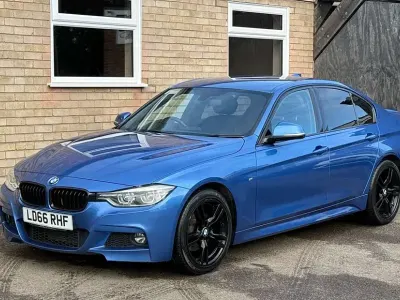Used BMW 320 M Sport 190 HP (139 kW) 2016 Blue Sedan