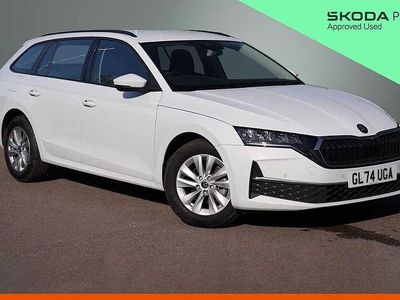 Begagnad Skoda Octavia SE Technology 85 HK (62 kW) 2024 Vit Kombi