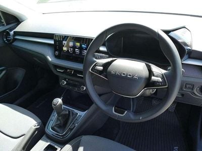 Used Skoda Fabia Design Edition 116 HP (85 kW) 2025 Blue Hatchback