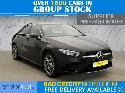 Begagnad Mercedes A250 AMG line 2020 Svart Sedan