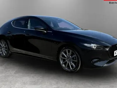 Used Mazda 3 Exclusive-Line 140 HP (102 kW) 2026 Black Hatchback