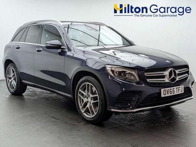 Used Mercedes GLC250 AMG Line Premium 204 HP (150 kW) 2015 Blue SUV