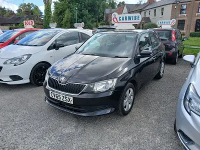 Used Skoda Fabia SE 2015 Black Hatchback