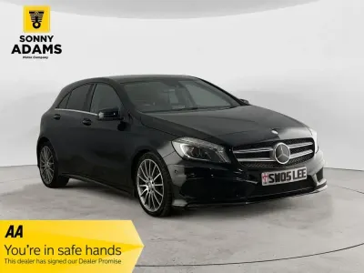 Used Mercedes A200 AMG 136 HP (100 kW) 2014 Black Hatchback