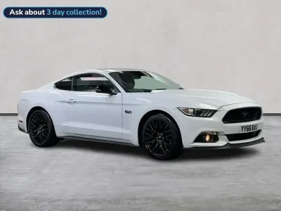 Used Ford Mustang GT Fastback 416 HP (305 kW) 2016 White Coupe